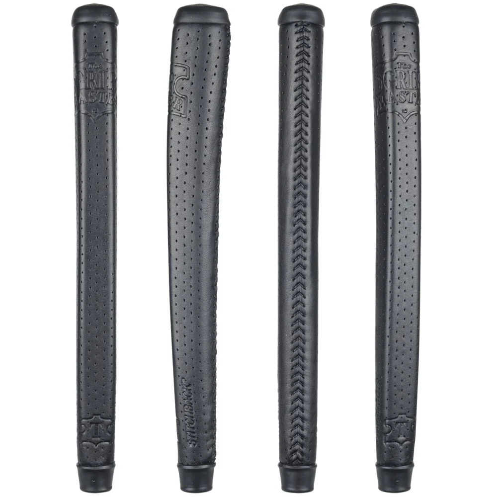 GRIP MASTER CABRETTA LACED TACKY PUTTER GRIPS - BLACK - Image 4