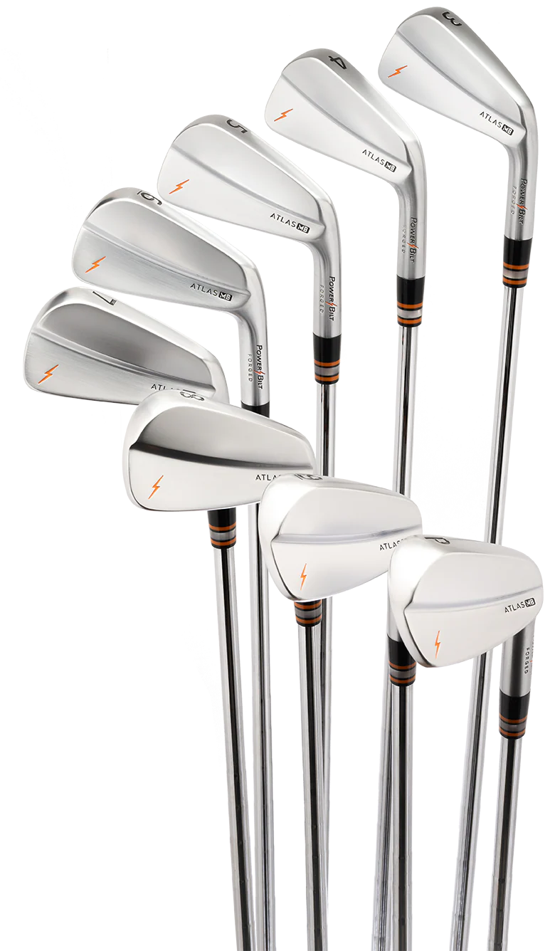 POWERBILT ATLAS MB SATIN IRONS .370 (HEADS ONLY) - Image 5