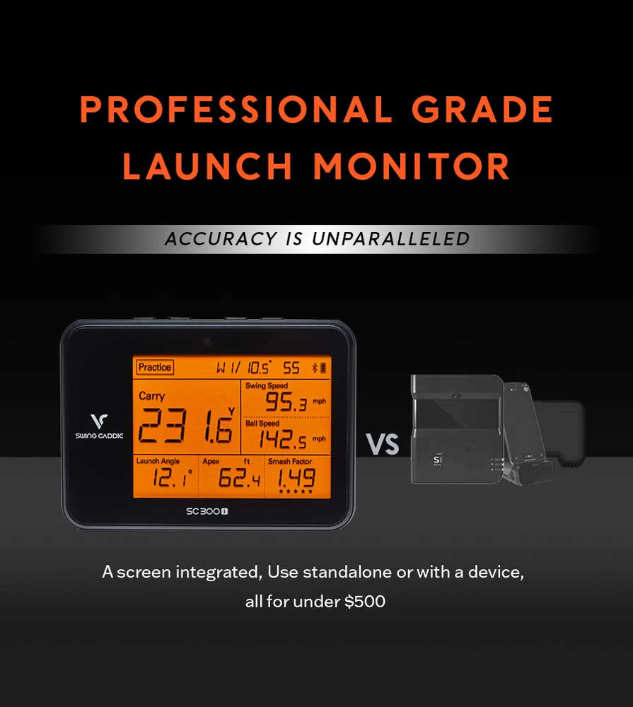 SWING CADDIE SC300i VOICE PORTABLE LAUNCH MONITOR - Image 3